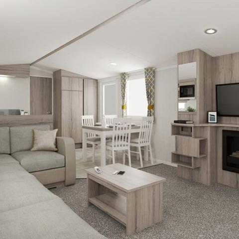 The Salmon Van - Beautiful, Luxury Static Caravan อาเบอร์ลัวร์ ภายนอก รูปภาพ